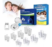 16 Piezas Clips MagnéTicos Anti-Ronquidos, Anti Ronquidos Clip De Nariz De Silicona, Clip Nasal MagnéTico Para Dormir, Mejorar La Calidad Del SueñO, Prevenir El Roncar