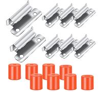 16 Piezas de Abrazaderas de Cama para Impresora 3D, Abrazaderas de FijacióN de Plataforma de Vidrio de Cama Caliente y Juego de Soportes de Cama