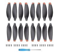 16 piezas de mini 2 hélices de repuesto de bajo ruido y liberación rápida, compatible con DJI Mini 2 / Mini SE/Mini 2 SE/Mini 4K Drone, naranja
