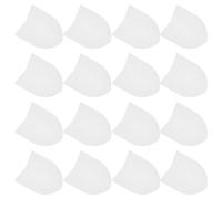 16 Piezas Escudo Decorativo de Papel Blanco, Manualidad | Pintar, para Juegos de Rol y Actividades Escolares, Accesorios de Mano, Color Blanco