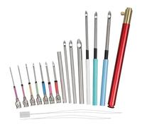 16 Piezas Kits de Bordado de Aguja de Herramientas de Pluma de Bordado de Bordado Set
