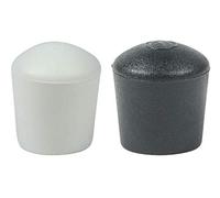 16 Piezas: Muchos Colores y Tamaños - Tapas Pies de Cúpula para Muebles Patas Mesas Sillas por Lifeswonderful (25mm, Blanco)