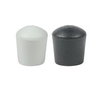 16 Piezas: Muchos Colores y Tamaños - Tapas Pies de Cúpula para Muebles Patas Mesas Sillas por Lifeswonderful (8mm, Blanco)