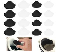 16 Piezas Parches de Reparación de Orificio de Talón, Almohadilla de Reparación de Orificio de Zapatilla, Autoadhesivos Parches Zapatillas Deportivas, Taloneras Reparación Zapato Para Evitar Ampollas