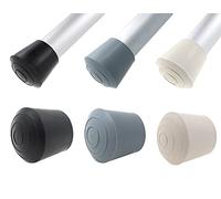 16 Piezas - Tapones De Goma En Muchos Tamaños y Colores - para Muebles, Mesas y Sillas (40mm, Negro) - por Lifeswonderful