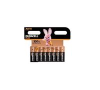 16 pilas AA Duracell Plus (1 blíster de 16 pilas) y 16 pilas AA (LR6/MN1500)