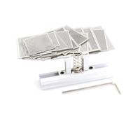 16 plantillas BGA generales universales de calentamiento directo para reparación de chips SMT SMD y fácil soporte.