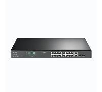 TP-LINK TL-SG1218MP switch Gigabit Ethernet (10/100/1000) Energía sobre Ethernet (PoE) Negro