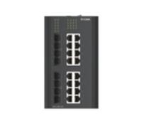 16 ports gigabit industrial managed