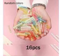 16 Protectores de Lápices Duraderos, Protectores de 2B, Disponibles en Varios Colores Aleatorios - Previenen Roturas - Ideales para y Artistas, Adecuados para Uso Escolar y de Oficina