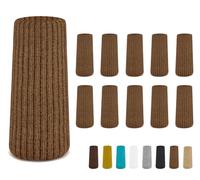 16 Protectores de Patas de Silla Suelos de Madera, no se Caen fácilmente, Muy fáciles de Poner, se adaptan a Todas Las Formas de Patas, Fundas elásticas para Patas de Taburete de