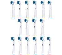 16 Recambios Cepillo Eléctrico Compatible Para, VITALY Precisión Clean, White Clean, Sensitive Clean, Professional Care,EB-17A / SB-17A (4 Kits x 4 PCS)