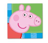 Peppa Pig Party servilletas (paquete de 16)