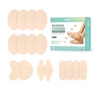 16 Sheets Moleskin for Feet - Hiking & Running Relief for Painful Rubbing -Blister Plasters for Calluses - Hypoallergenic and Waterproof