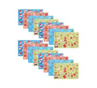 16 Sheets Xmas Labels Stickers Christmas Gift Labels Envelopes Stickers Gift Box Stickers Christmas Stickers
