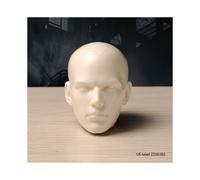 (16) Sin pintar 1/6 Brad Pitt Tom Cruis Arnold Paul Walker Ronaldo Bruce Willis cabeza esculpida talla soldado