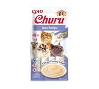 16 sobres x 14 g Churu Snack Cremoso de Atún para gatos ¡Pack Ahorro!