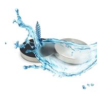 16 tornillos cromados galvanizados con acabado de espejo hechos de acero inoxidable para tornillos roscados que cubren aplicaciones en muebles y vidrio (12 mm)