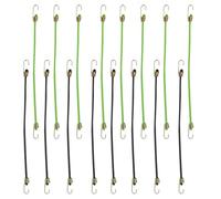 16 Unidades De Cuerda Elástica De Goma Con Ganchos, Cuerda Elástica Con Ganchos, Cuerda Elástica Pequeña, Banda Elástica, Mini Cuerda Elástica Con Ganchos, Banda Elástica Con Ganchos