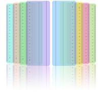 16 unidades de superposiciones y reglas profesionales de lectura de colores para dislexia | Reglas de seguimiento de lectura para estrés visual, dislexia, síndrome de Irlens y TDAH