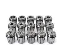 16 unids/set ER32 Collet Chuck Holder MT3 M12 Morse Taper + ER32 Spring Collets ID 3-20mm for herramientas de fresado de torno