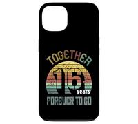16 Wedding Anniversary For Couple Sixteen Years of Marriage Carcasa para iPhone 13