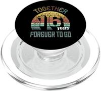 16 Wedding Anniversary For Couple Sixteen Years of Marriage PopSockets PopGrip para MagSafe