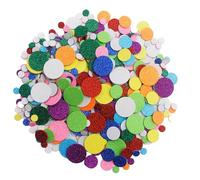 160 adhesivos circulares adhesivos de espuma brillante redonda colorida