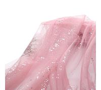 160 cm x 1 m, tela de tul con purpurina, tela decorativa con pequeñas lentejuelas, tela decorativa de tul para bodas, fiestas, banquetes, decoración de mesa, regalo, arco decorativo, rosa A
