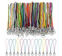 160 correas desmontables para teléfono, compatibles con USB, cámaras, mochilas y cordones.