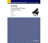 160 exercises à huit mesures: op. 821. piano.