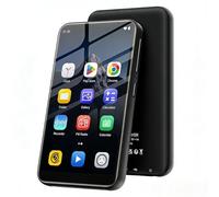 160 GB Reproductor MP3 con Spotify, Bluetooth y Wi-Fi, MP3 Player Android 13, Reproductor MP4 Amazon Music, Reproductor MP3/MP4 para niños, Pantalla táctil HD de 4,02 Pulgadas, Audible, Play Store