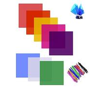 160 hojas de papel de caramelo de colores para envolver dulces, papel de envoltura de alimentos, decoración de regalos, con 5 colores de seda, celofán de caramelo (8 colores)