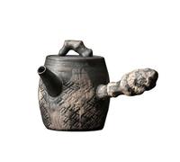 160 ml de cerámica áspera creativa retro Kung Fu olla individual con filtro de té para el hogar -B