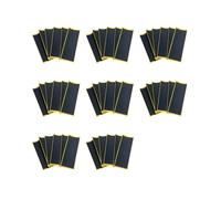 160 Piezas /Lote Etiquetas Engomadas de Cinta Sin Cortar de Cubierta de Diapasón Negro Etiquetas Engomadas de Cinta de Agarre de Espuma Negra de 38Mm