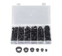 160 Unidades de Protectores de pasacables a presión, Juego de bujes de Cable de plástico de Nylon con 6 tamaños para la protección del Aislamiento de Cables, Incluye Caja de