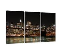 160 x 90 cm Cuadro en Lienzo Nueva York USA 1008-SCT - Imagen/Impresion/Pintura Listo para Colgar