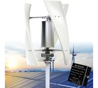 16000W 20000W sin Ruido Generador de turbinas eólicas, 12V 24V 48V 220V Windmill Generat Generat Kit Free Energy Alterne con Controlador MPPT para Uso doméstico(20000W,220V)