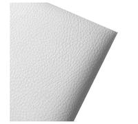 160cm de Ancho Tela de Polipiel Para Tapizar con Patrón Litch Piel Sintética Para Manualidades de Bricolaje, Muebles, Sofás, Sillas, Bolsos, Asientos(Size:160x100cm,Color:blanco)