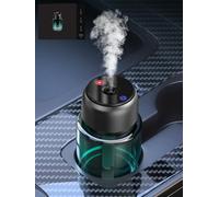 160ml Ambientador De Coche Difusor De Aromas Con Fragancia, Larga Duración 9-12 Meses, Encendido Automático, Batería Recargable, Luz Estrellada, Nebulizador Ultrasónico, 3 Modos, BJ 047 (Océano)