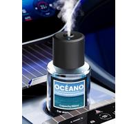 160ml Gran Capacidad Ambientador Difusor de coche, Difusor de Fragancias para Automóvil con 160ml Perfume (Océano), Duración 9-12 Meses, 5 Modos, Atomizador Ultrasónico, Auto On/Off, BJ 011