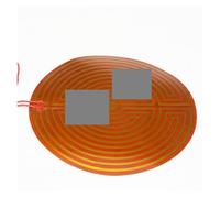 160mm 110W 12V DC Flexiable Round Eeletric Polyimide Film Heater Heating