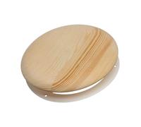 Ø 160mm Difusor Universal de Entrada y Extracción de Madera para Sauna - Válvula de Aire Regulable para Pared y Techo - Tapa de Ventilación