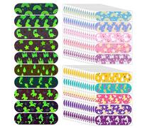 160Pcs Infantiles Tirita luminosa Dibujos Animados, Primeros Auxilios Hemostasia Tiritas,Adhesivos Vendaje Impermeable,Tiras De Tiritas De Colores Para NiñOs,Tiritas Cicatrizantes,72 * 19m (Mädchen)