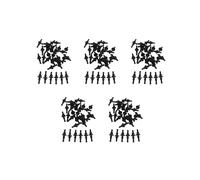 160pzs Remache Pin Tornillo de Montaje Antivibraciones de Caucho, para Ventilador de Caja PC Anti Vibracion