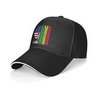 1619 Nuestros Antepasados Historia Africana Americana Hombre Mujer Informal Sombrero Plegable Gorras De Béisbol Protection Gorras Hip-Hop For Tenis Running Caminar