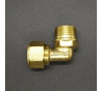 1620 2025 2632 PEX-AL-PEX 1/2" 3/4" 1" Male Female Brass Elbow 90 Degree Pipe Fitting For Solar Floor Heating(BSP Male,1620_1-1/4") Plumbing Fittings