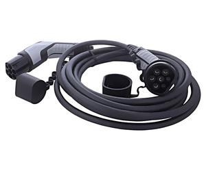 1628199 Cable: eMobility 480V 26,6kW Tipo 2, ambos lados IP44 7m 32A PHOENIX ...