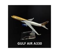 (163.GULF A330)Scale 1:400 Metal Aircraft Replica Emirates Airlines A380 B777 Airplane Diecast Model Aviation Plane Collectible Toys for Boys