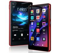 163GB Reproductor MP3 Bluetooth Spotify, 4.5 Pulgadas Pantalla Táctil MP4 y WiFi, Reproductor Música WLAN Android con Amazon Music, Deezer, Audible, Radio FM, Play Store